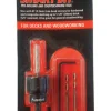 Starborn Smart-Bit #7 Stainless Steel Pre-Drilling and Countersinking Tool 4 pc