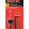 Starborn Smart-Bit #8 Stainless Steel Pre-Drilling and Countersinking Tool 4 pc