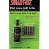 Starborn Smart-Bit Stainless Steel Screw Depth Setter Kit Hex Shank 6 pc