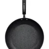 Starfrit The Rock Aluminum Fry Pan 9-1/2 in. Black