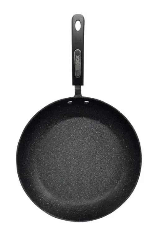 Starfrit The Rock Aluminum Fry Pan 9-1/2 in. Black