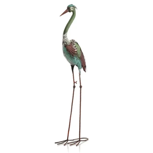 STATUE CRANE 40"