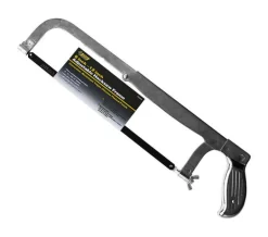 Steel Grip 12 in. Adjustable Hacksaw Silver 1 pc