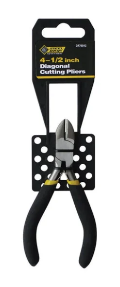 Steel Grip 4-1/2 in. Carbon Steel Diagonal Cutting Pliers