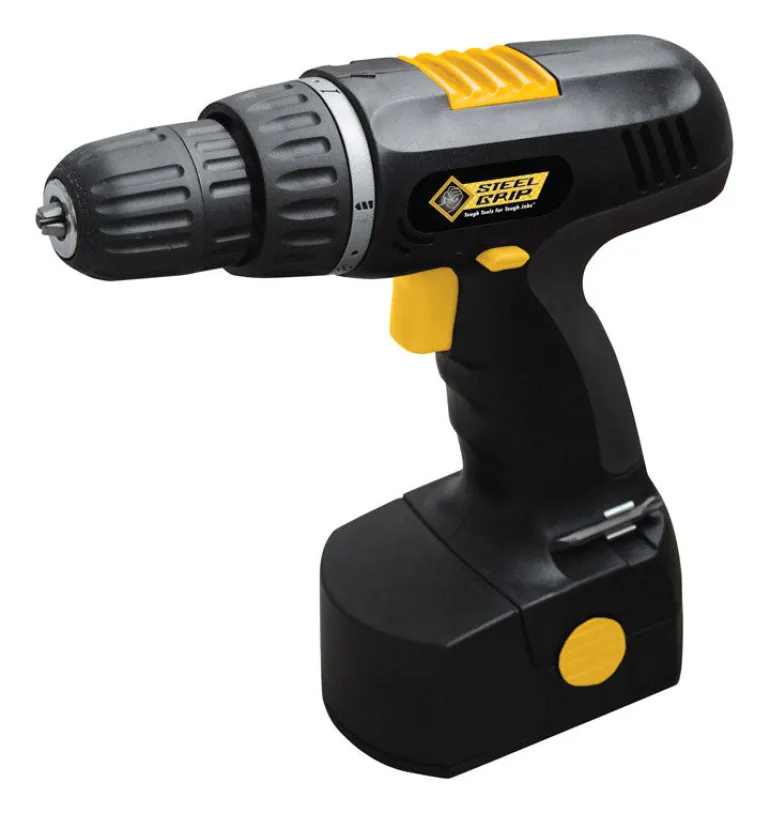 Steel Grip 18V 3/8 in. Cordless Drill Kit (Battery & Charger)