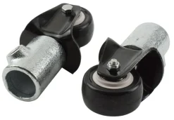 Steel Tek 678-614 2 Galvanized Directional Coupling Casters For 3/4 Steeltek Pipe 2 Count