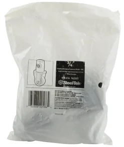 Steel Tek 678-614 2 Galvanized Directional Coupling Casters For 3/4 Steeltek Pipe 2 Count