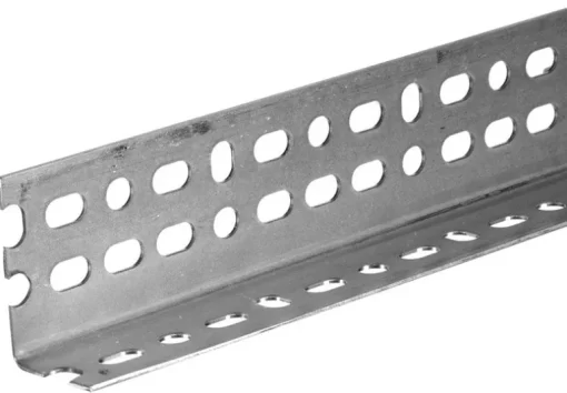 SteelWorks 0.075 in. X 2-1/4 in. W X 36 in. L Zinc Plated Steel Slotted Angle