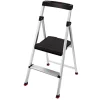 Step Stool, 2-Step, Aluminum