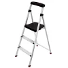 Step Stool, 3-Step, Aluminum