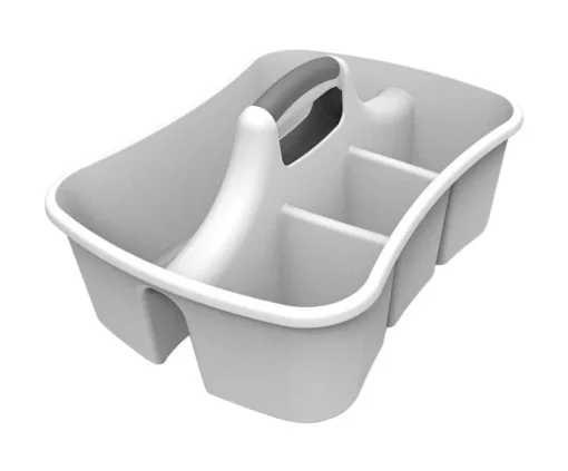 Sterilite 2.4 cu ft White Caddy 8.875 in. H X 13.25 in. W X 17.75 in. D