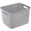 Sterilite 9.375 in. H x 12.25 in. W x 15 in. D Woven Basket (Pack of 6)