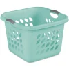 Sterilite Aqua Plastic Laundry Basket (Pack of 6)