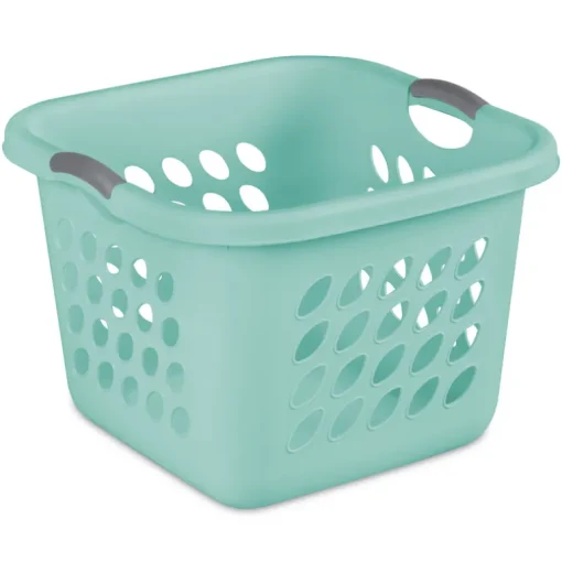 Sterilite Aqua Plastic Laundry Basket (Pack of 6)