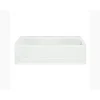 Sterling All Pro 15 in. H X 30 in. W X 60 in. L White Bathtub