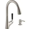 Sterling International Inc Vibrant Pull-Down Kitchen Faucet Kit