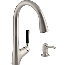 Sterling International Inc Vibrant Pull-Down Kitchen Faucet Kit