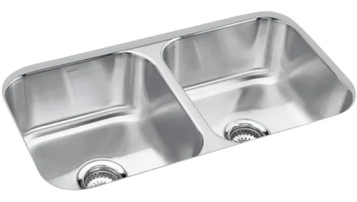 Sterling 11444-Na 32 X 18 X 8-9/16 Stainless Steel Mcallister Under-Mount Double-Equal Kitchen Sink