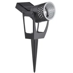 Sterno Home Black Solar Powered 0 W LED Spotlight 12 pk (Pack of 12)