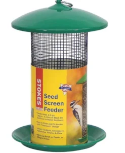 Stokes Select Wild Bird 4.4 lb. Metal/Plastic Screen Bird Feeder 0 ports