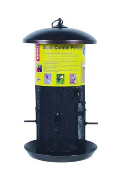Stokes Select Wild Bird 12 lb Metal Screen Tube Seed Feeder 6 ports