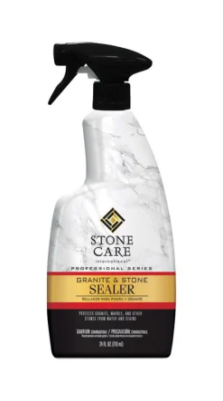 Stone Care No Scent Granite and Stone Sealer 16 oz. Liquid (Pack of 6)
