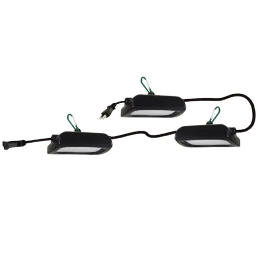 Stonepoint 120 V 55 W LED Grow String Lights Clear 12 ft.