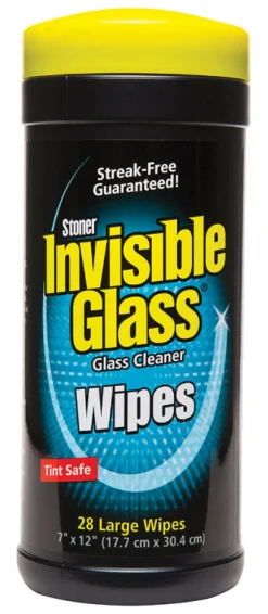 Stoner Invisible Glass Glass Cleaner Wipes 28 ct