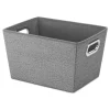 STORAGE BIN GRAY 10"H