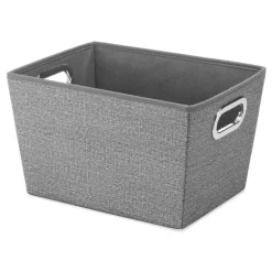 STORAGE BIN GRAY 10"H