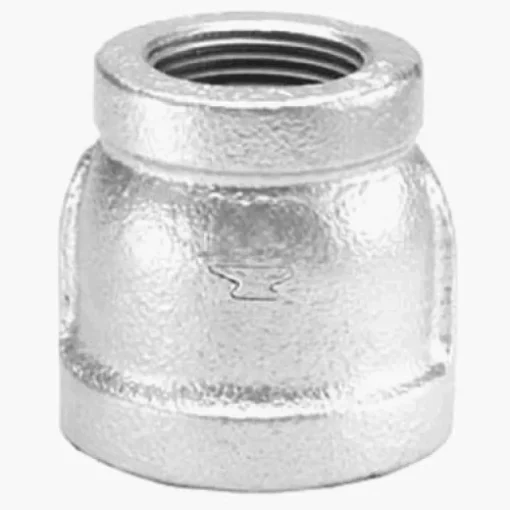 STZ Industries 2 in. FIP each X 1-1/2 in. D FIP Galvanized Malleable Iron Reducing Coupling