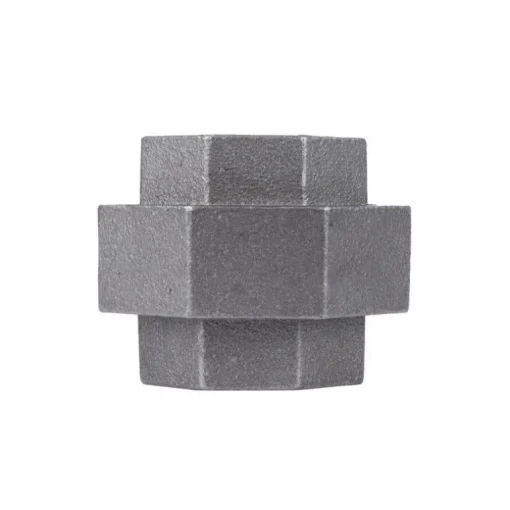 STZ Industries 2 in. FIP each X 2 in. D FIP Black Malleable Iron Union