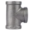 STZ Industries 4 in. FIP each X 4 in. D FIP 4 in. D FIP Black Malleable Iron Tee