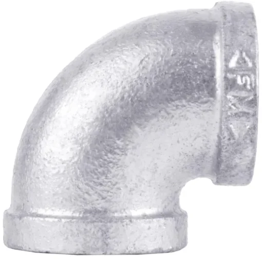 STZ Industries 1-1/4 in. FIP each X 1-1/4 in. D FIP Galvanized Malleable Iron 90 Degree Elbow