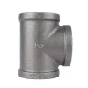 STZ Industries 2 in. FIP each X 2 in. D FIP 2 in. D FIP Black Malleable Iron Tee