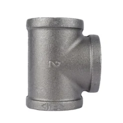 STZ Industries 2 in. FIP each X 2 in. D FIP 2 in. D FIP Black Malleable Iron Tee