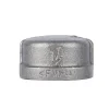 STZ Industries 1-1/2 in. FIP each Black Malleable Iron Cap