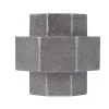 STZ Industries 1-1/4 in. FIP each X 1-1/4 in. D FIP Black Malleable Iron Union