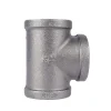 STZ Industries 1-1/2 in. FIP each X 1-1/2 in. D FIP 1-1/2 in. D FIP Black Malleable Iron Tee
