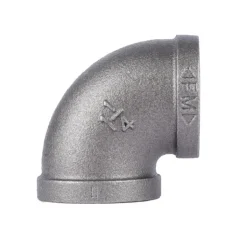 STZ Industries 1-1/4 in. FIP each X 1-1/4 in. D FIP Black Malleable Iron 90 Degree Elbow