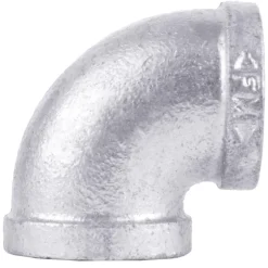 STZ Industries 2 in. FIP each X 2 in. D FIP Galvanized Malleable Iron 90 Degree Elbow