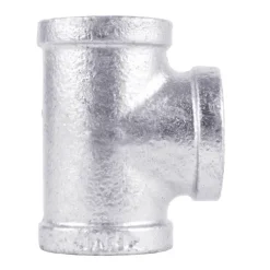 STZ Industries 2 in. FIP each X 2 in. D FIP 2 in. D FIP Galvanized Malleable Iron Tee