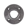 STZ Industries 1-1/4 in. FIP each Black Malleable Iron Floor Flange