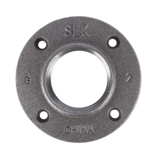 STZ Industries 2 in. FIP each Black Malleable Iron Floor Flange