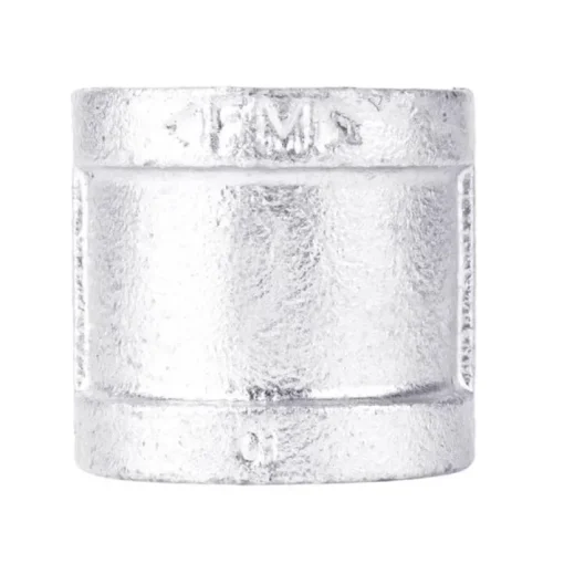 STZ Industries 4 in. FIP each X 4 in. D FIP Galvanized Malleable Iron Coupling