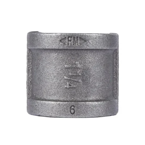 STZ Industries 1-1/4 in. FIP each X 1-1/4 in. D FIP Black Malleable Iron Coupling