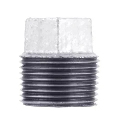 STZ Industries 1-1/2 in. MIP each Galvanized Malleable Iron Plug