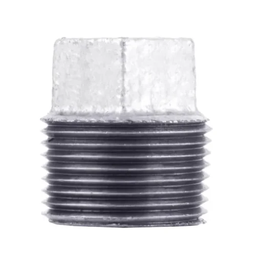 STZ Industries 1-1/2 in. MIP each Galvanized Malleable Iron Plug