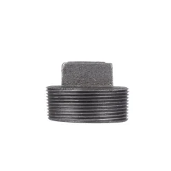 STZ Industries 2 in. MIP each Black Malleable Iron Plug
