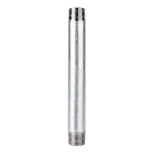 STZ Industries 1 in. MIP each X 1 in. D MIP Galvanized Steel 10 in. L Nipple